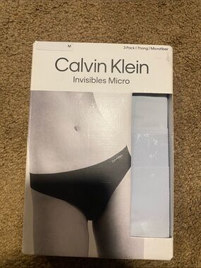 Calvin Klein Light Blue Microfiber Briefs (3 Pack)